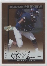 2000 Score Rookie Preview Auto Thomas Jones #SR6 Auto 0b2