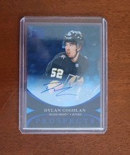 2020-21 Skybox Metal Universe Prospects Dylan Coghlan Star Sapphires Auto RC 