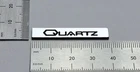 Technics Quartz SL-J2  Turntable Badge Logo - Premium Silver With 3M Adhesive