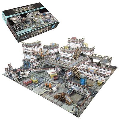 Galactic Core Tabletop Game Terrain Set for Sci-Fi and Warhammer 40K Games