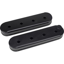 Fabricated Aluminum Valve Covers No Coil Mounts Gm Lsx Black