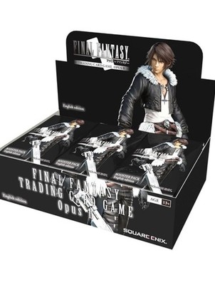 36x Final Fantasy Trading Card Game Packs Opus II Booster Box Enix TCG German Ed