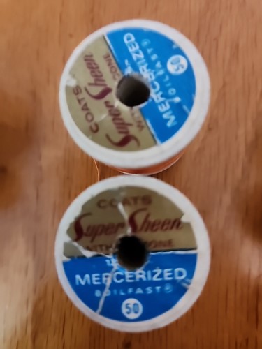 Vintage Lot of 28 THREAD Wooden Spools Sewing Crafts: Coats&Clark, Star,Belding - Picture 4 of 10