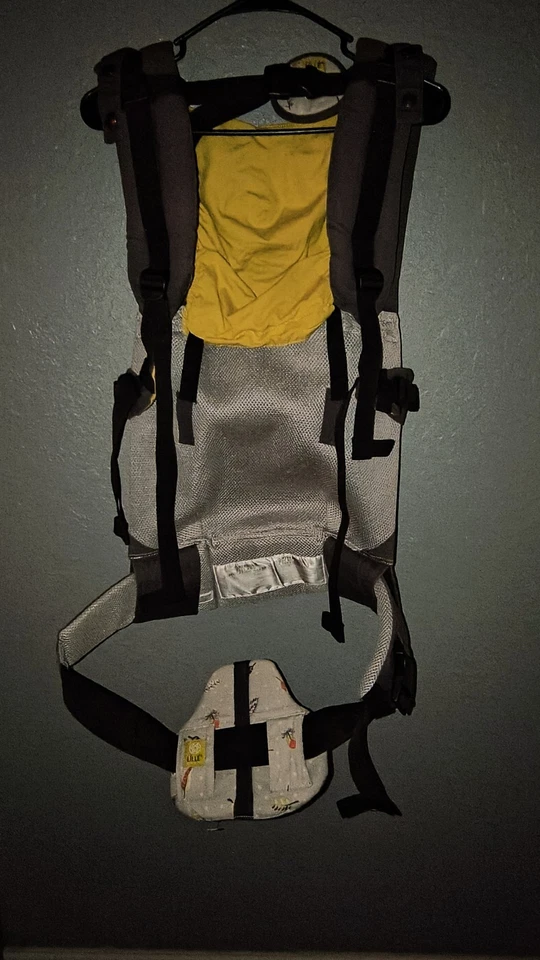 Portabebés Lillebaby Stone 100% Algodón con Malla 3D Todas las Temporadas, Juego Completo Foto 3 de 4