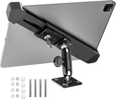 Security Car Tablet Mount, Industrial Heavy Duty iPad Holder w/Lock & Key, 360 - image 1 of 4