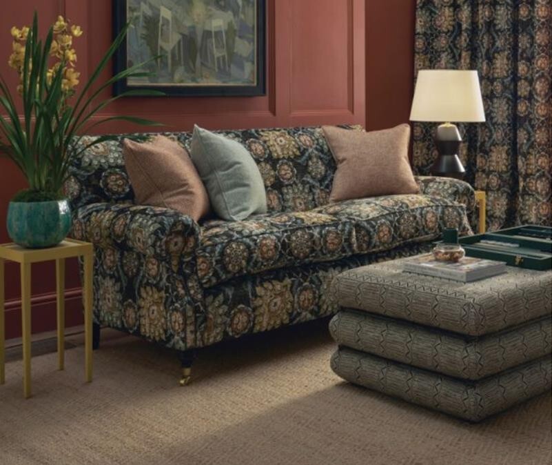 NINA CAMPBELL FABRIC REMNANT eBay