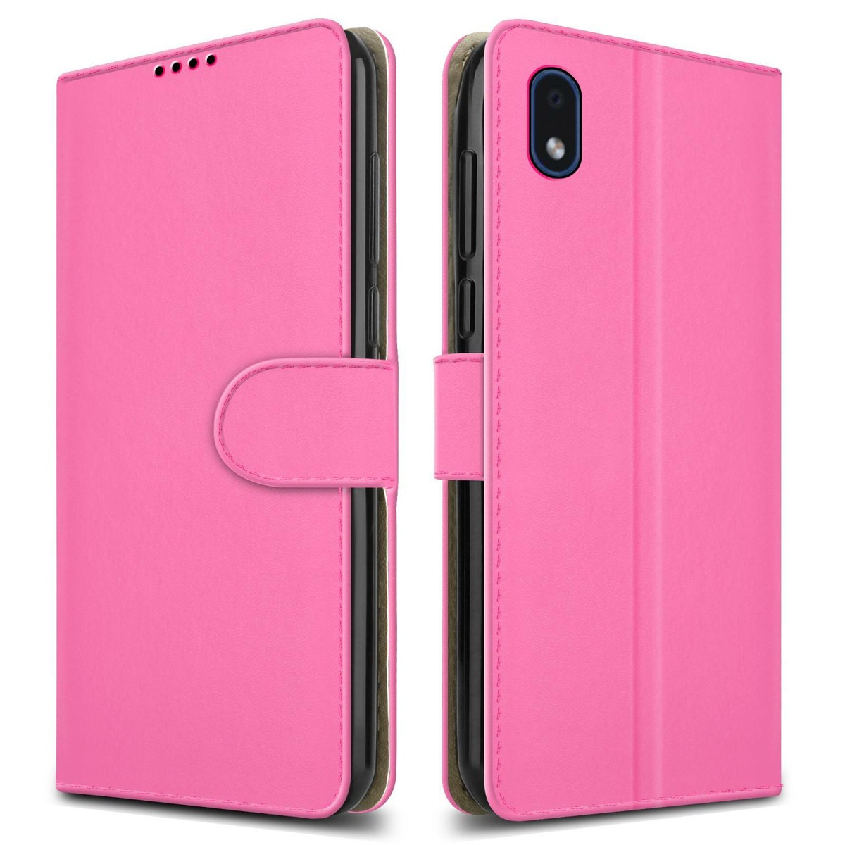 Custodia A Portafoglio In Pelle PU Per Samsung Galaxy A03 Core – Flip Case Con Slot Per Carte, Supporto E Chiusura Magnetica, Colore Vino Rosso - 2