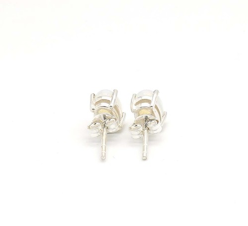 925 Solid Sterling Silver Peridot Garnet Multi Stone Stud Earring eW404 - Picture 76 of 135