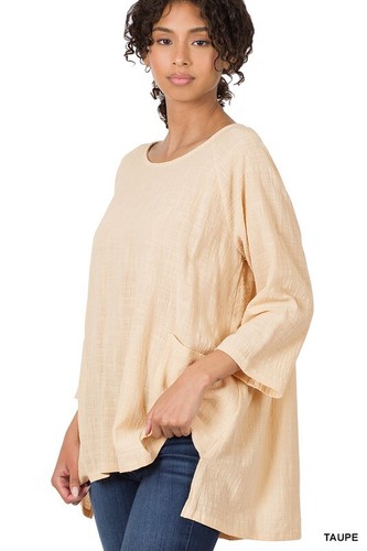 (Zenana Premium) Long or Short Sleeve and 3/4 sleeve Tops & Blouses Selection - Picture 40 of 82