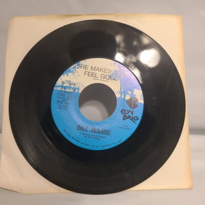 Dale McBride ~ She Makes Love Feel Good/ Lets Be Lonely Together ~ Promo 45 RPM