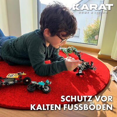 Spielteppich Kinderteppich Teppich Rund in 10 Größen Spielmatte Crocodile
