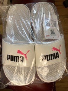 puma white knockout pink