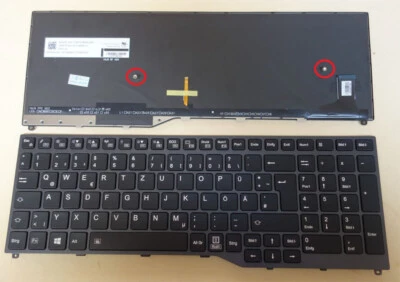 FUJITSU SIEMENS Teclado Fujitsu LifeBook E5510 E5511 E4511 Iluminación Keyboard