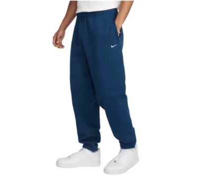 Nike Solo Swoosh Men's Fleece Sweatpants Size XL-Tall CW5460-460 Valerian  Blue | eBay