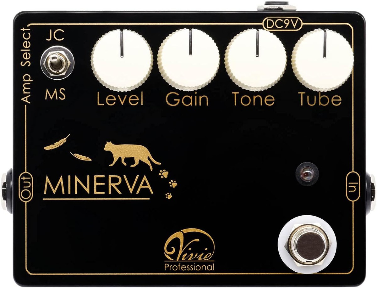 ギター Vivie MINERVA Vivie Minerva Professional Over Drive Guitar Effects Pedal