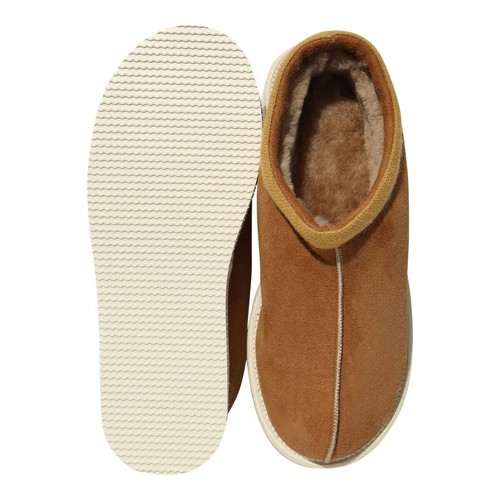 Herren Lammfell Hausschuhe Schäfer Jakob warme Fellschuhe Merino Schaffell Leder - Bild 13 von 19