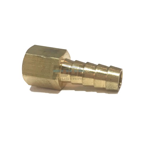 3/8 HOSE BARB X 1/4 FEMALE NPT Brass Pipe Fitting NPT Thread Gas Fuel Water Air