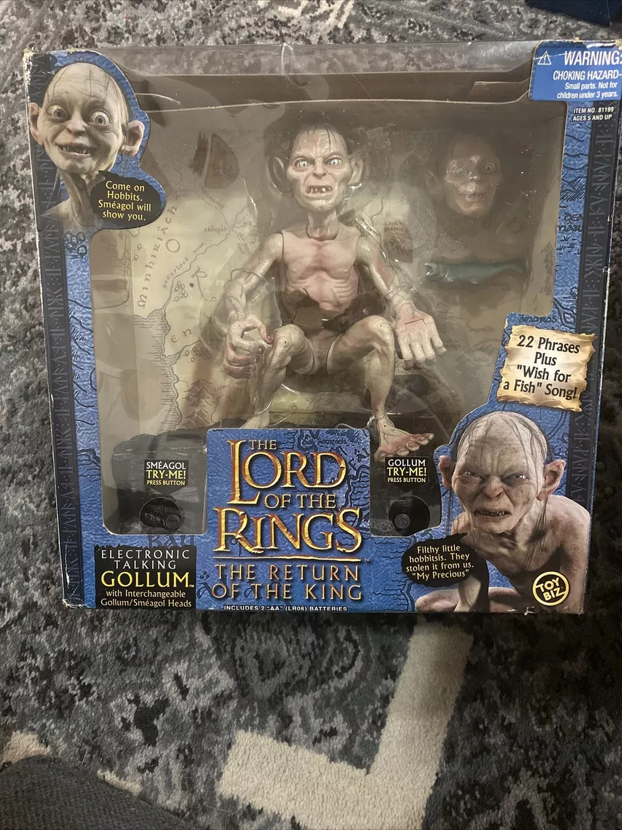 ToyBiz Lord of the Rings Deluxe Talking Gollum Action Figure