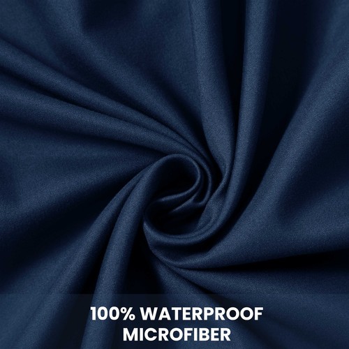 New Waterproof Fitted Bed Sheet Matress Protector Extra Deep 30 cm Bed Covers - Picture 34 of 46