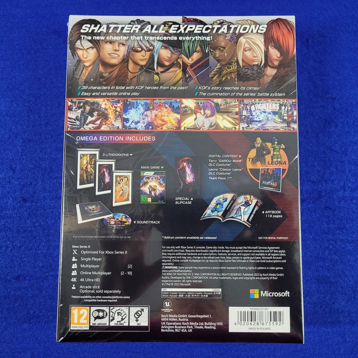 xbox Series X KING OF FIGHTERS XV Omega Edition *NEW* (Works In US