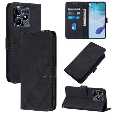 Case For OPPO Realme Note 50 4G Protector Leather Phone