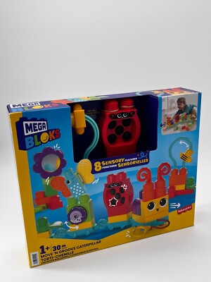 Raupenzug Spielblöcke Mega Blocks  Move N Groove  Rollspaß   fisher price