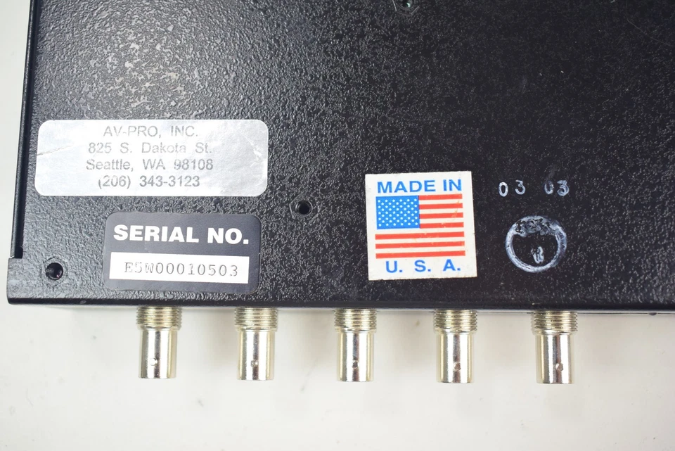 Extend Electronics Video Distribution Amplifier Splitter 5W-12 - Image 4 of 4