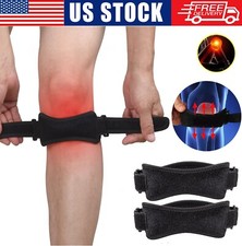 2  Knee Brace Support Patella Stabilizer Strap Pain Relief for Running Tendon US