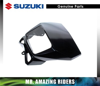 OEM Suzuki Headlight Cover Face - Yellow, Fits DR-Z 400S/SM, DR 200, DR 650 (2002-2024)