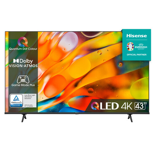 Smart TV Hisense QLED 43" Pollici 43E7KQ TV 109,2 CM 4K ULTRAHD...