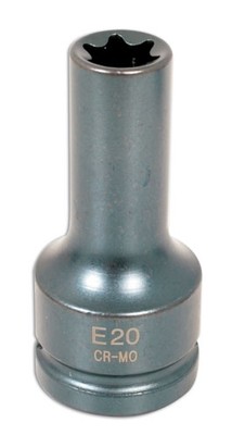 LASER TOOLS Cylinder Head Socket Torx Star E20 3/4 Drive HEAVY DUTY SOCKET