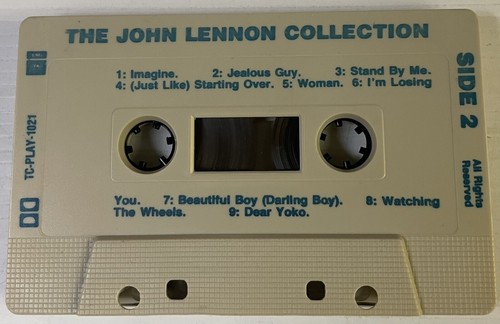 The John Lennon Collection Music Cassette Tape TC-PLAY-1021 Parlophone 1982 - Picture 8 of 24