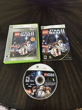 XBOX 360 Game Lego Star Wars II The Original Trilogy CIB Complete In Box