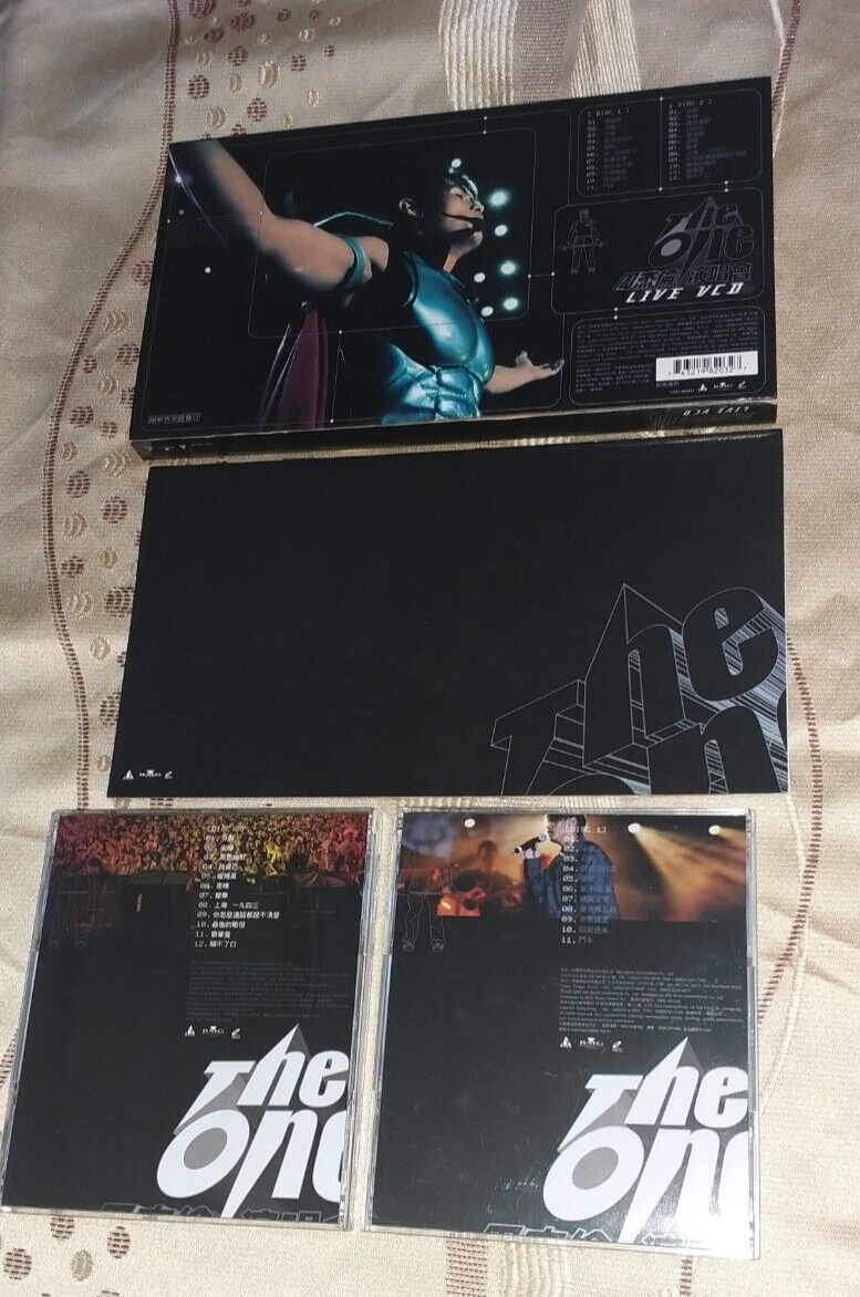 新加坡压制 周杰伦 Jay Chou 2002 The One 演唱会 Live 2VCDs+