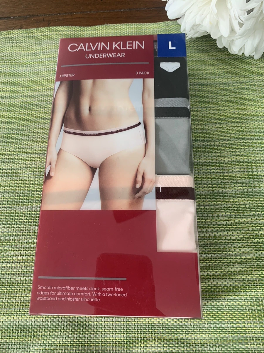 Calvin Klein - Women's Hipster Underwear - 3 pack (L)