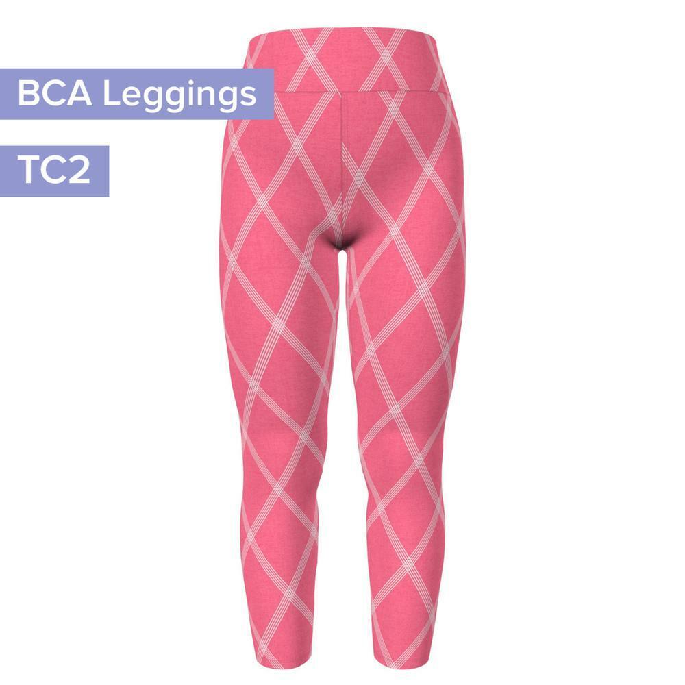 NEW before selling Lularoe New popularity Leggings sz TC2 Pink Design White w Plaid