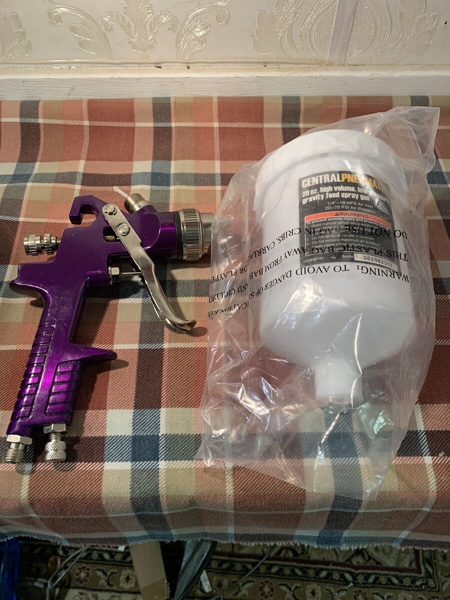 20 oz. Professional HVLP Gravity Feed Air Spray Gun 20 oz. Professional HVLP Gravity Feed Air Spray Gun
