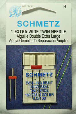 Schmetz Sewing Machine Double Needle 1776