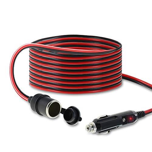 Prolunga per accendisigari auto 1,5 m per presa accendisigari auto presa (p3y)