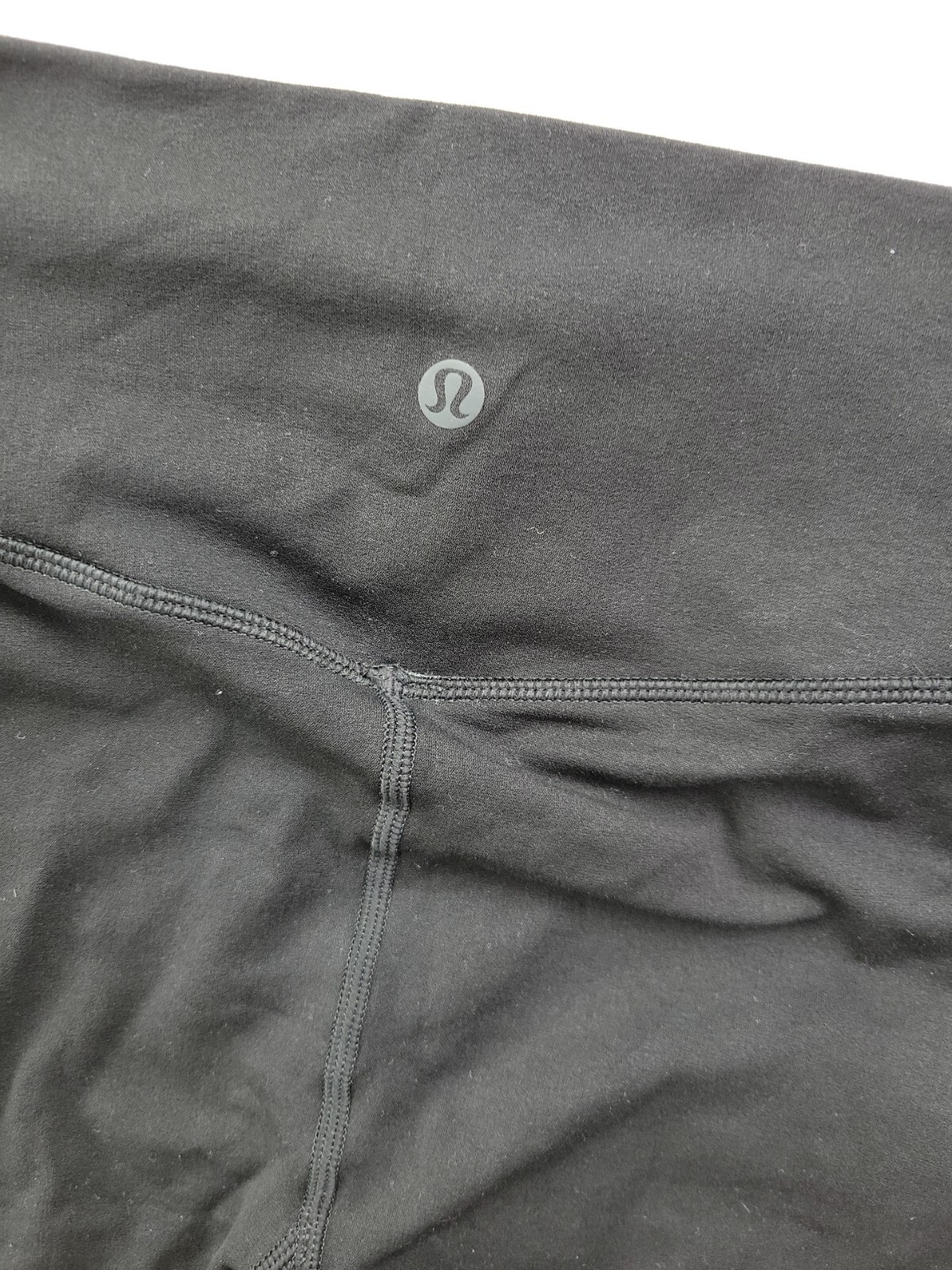 Lululemon Women's 6 Solid Black Compression Knit … - image 9