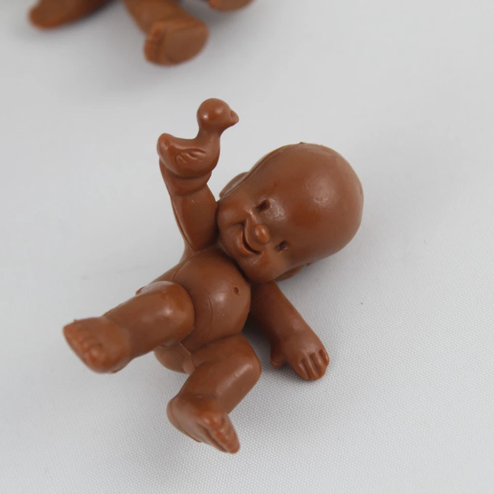 5 Dolls LOS BABIES Brown EL GRECO Toys PVC Vintage 80s Spain - Image 2 of 4