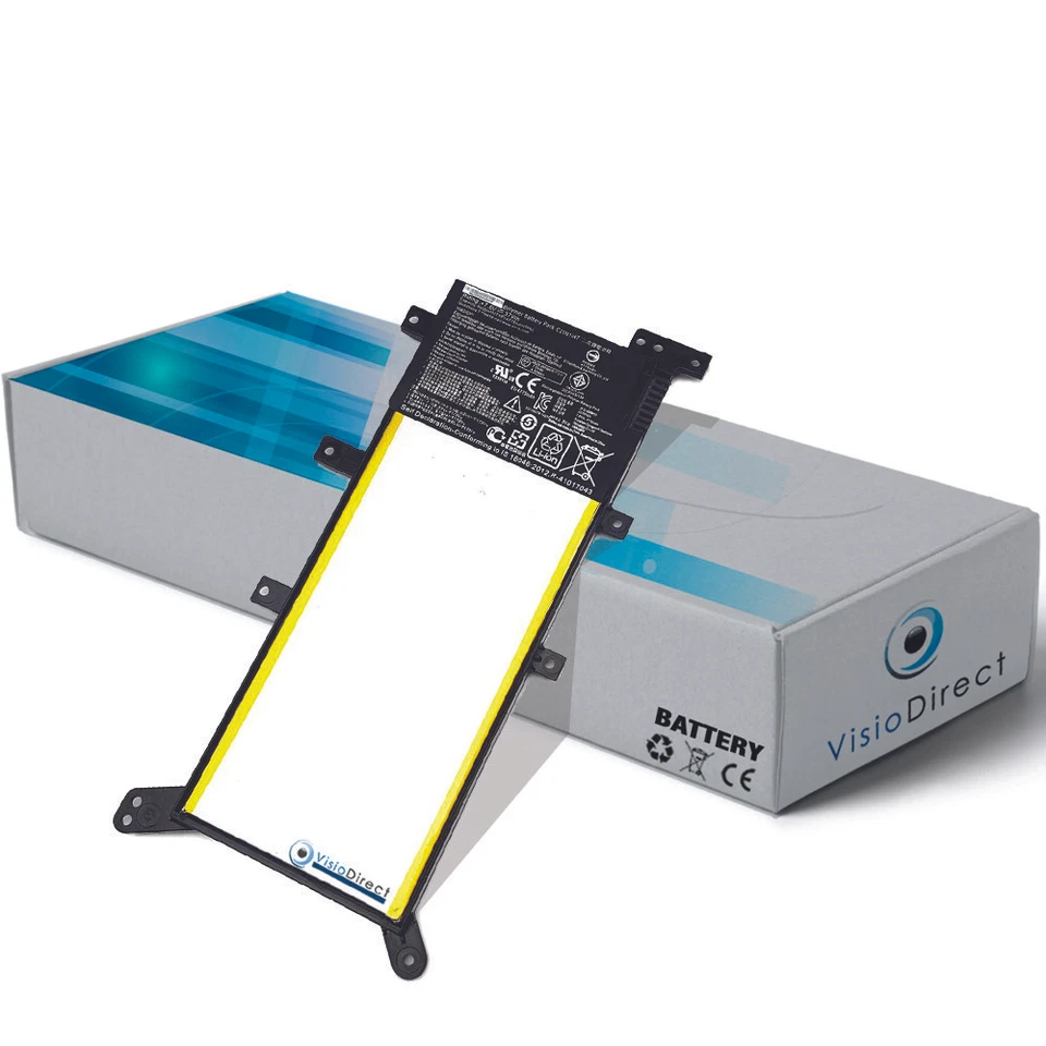 VISIODIRECT Batterie type C21N1347 pour ASUS X554 X554L X555 X555L X555LA X555LD R557 R557L