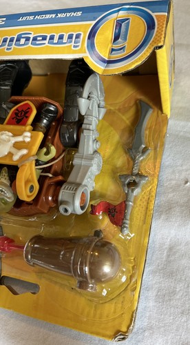 Imaginext Pirates Sharks Pirate Shark Mech Suit Figure Set Cannon Sword 2016 - Picture 4 of 6
