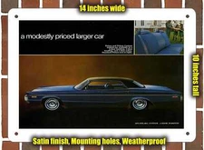 Metal Sign - 1972 Dodge Polara Monaco (Sign Variant #3)