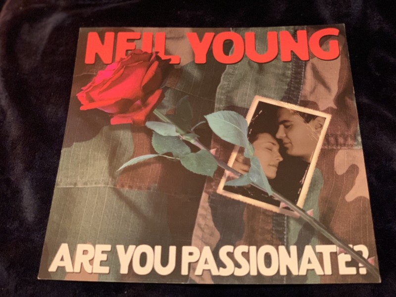 Neil Young  2002  Are You Passionate? 12x12 Promo 2Sided Cover Flat Poster CSN&Y
