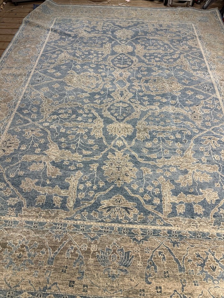 Hand Knotted Oushak Rug 9x12 ft Ref 1475 eBay