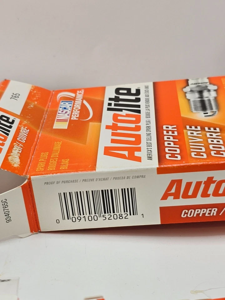(CANTIDAD 12) Bujía Autolite Cobre 765 para Ford Windstar 2000-2002 Foto 4 de 4