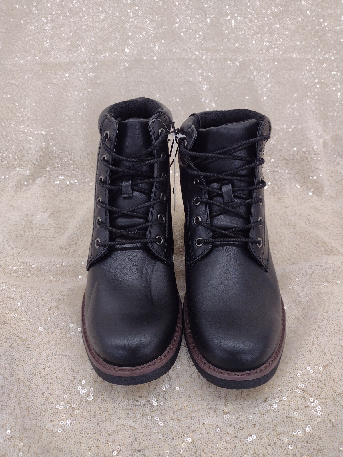 Men's Jeffrey Black Combat Boots by Goodfellow & Co - Size 7-image