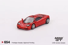MINI GT MCLAREN F1 RED 1:64 DIECAST MODEL CAR MGT00654-2H