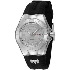 Technomarine Women's Watch Cruise Monogram Silver Tone Dial Strap TM-122016
